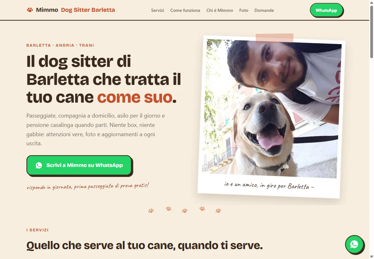 Mimmo Dog Sitter